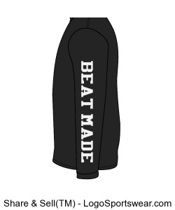 BEATMADE Pullover Hooded Sweatshirt Design Zoom